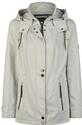 Barbara Lebek 7024/920 Halflange coat fijne streep