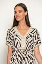 Batida 1986/Black Sand Lange print jurk