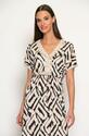 Batida 1986/Black Sand Lange print jurk
