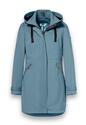 District LM27130251/518 Minaral blue Pacific half lange jas