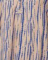 Freequent 203844/Sand Melange Nebulas Blue Larin blouse turn up sleeve
