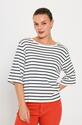 Freequent 205629/Off-White Navy Blazer Mila tee