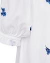 Freequent 206178/Brilliant White/Deep Ultrama Stream blouse