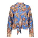Geisha 53225-20/625 Print blouse met knot