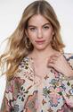 Geisha 53264-20/720 Print blouse met strikje voor