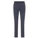 HV Society 0201103703/5001 Navy Macy Print sweatbroek