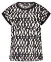 Lady Day L21-391-2508/Ruta print Hannah travel print top