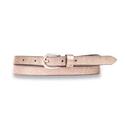 Legend 20128/405 Pink Rose Metallic Riem, zilveren buckle