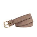 Legend 25210/130 Taupe Suede riem 2,5 cm gouden buckl