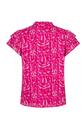 Lofty Manner PD01/Pink Swirl Print Izabella blouse