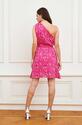 Lofty Manner PD22/Pink Swirl Print Anaya dress