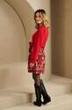 Lofty Manner PI39/Heart Ikat Print Aubrie skirt