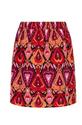 Lofty Manner PI39/Heart Ikat Print Aubrie skirt