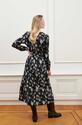Lofty Manner PK27/Frosty Grey Print Carlien dress