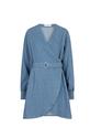 Lofty Manner QA24 A/Denim Blue Flore dress