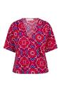 Lofty Manner QC13/Monogram Mosaic Valentina blouse