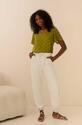 Lofty Manner QC36/White Evelina trouser