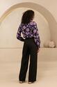 Lofty Manner QI08/Multi Flower Emese blouse