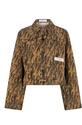 Lofty Manner QI306/Feathers print Maria jacket