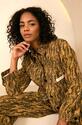 Lofty Manner QI306/Feathers print Maria jacket