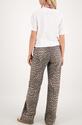 My Jewellery MJ10909/1600 Bruin-Beige Denim Jeans met panterprint