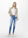 Only 15153079/Silver Lining Gemma faux leather biker NOOS