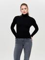 Only 15165075/Black Karol LS rollneck pull NOOS