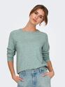 Only 15170427/Gray Mist Lesly kings LS pullover NOOS