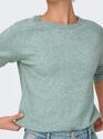 Only 15170427/Gray Mist Lesly kings LS pullover NOOS