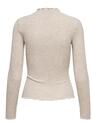 Only 15180040/Pumice Stone Emma LS high neck top NOOS
