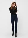 Only 15207788/Black Tilde LS high neck lace NOOS