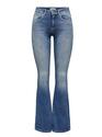 Only 15223514/Medium Blue Denim Blush mid flared REA1319 NOOS