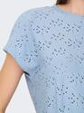 Only 15231005/Soft Chambray Smilla SS top NOOS