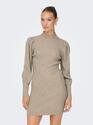 Only 15232502/Mocha Meringue Katia LS dress NOOS