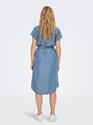 Only 15250429/Medium Blue Denim Pema Hannover SS dress NOOS