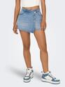 Only 15256608/Light Blue Denim Lesly reg dnm skort NOOS