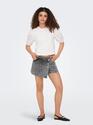 Only 15256608/Light Grey Denim Lesley reg denim skort NOOS