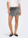 Only 15256608/Light Grey Denim Lesley reg denim skort NOOS