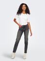 Only 15259634/Dark Grey Denim Emily stretch HW CRO614 NOOS