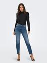 Only 15283461/Black Smilla life LS puff top