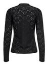 Only 15283461/Black Smilla life LS puff top