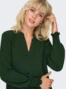 Only 15284309/Duffel Bag Mette v-neck LS smock top NOOS