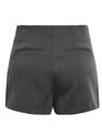 Only 15291941/Dark Grey Melange Mist-Yasmine wrap skort NOOS