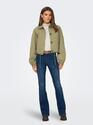 Only 15308910/Covert Green Leja orchid jacket