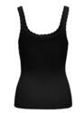 Only 15314659/Black Gemma SL u-neck