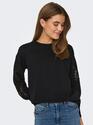 Only 15315668/Black Fly LS butterfly sweat