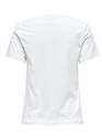 Only 15317989/Bright White Polly life reg SS pocket top