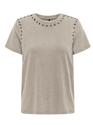 Only 15321029/Silver Lining Lucy life SS studs top