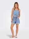 Only 15321381/Light Blue Denim Josephine stretch shorts NOOS