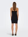 Only 15330216/Black Live love singlet dress NOOS